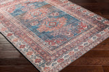 Hauteloom Ricardo RICA Blue Machine Made Chenille-Polyester Rug