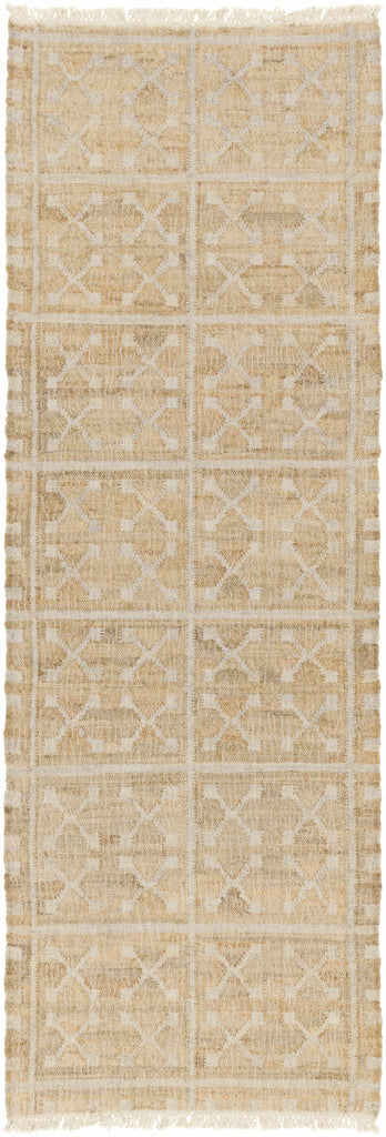 Hauteloom Rice RICE Cream Woven/Flatwoven Jute Rug