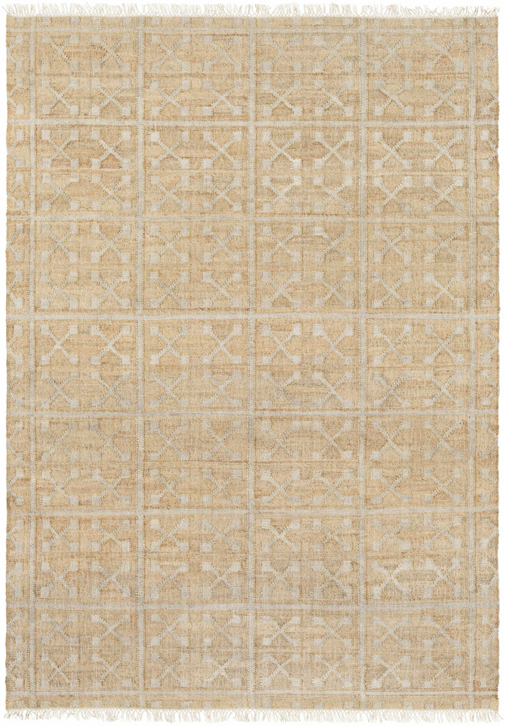 Hauteloom Rice RICE Cream Woven/Flatwoven Jute Rug