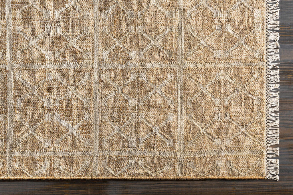 Hauteloom Rice RICE Cream Woven/Flatwoven Jute Rug