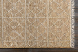 Hauteloom Rice RICE Cream Woven/Flatwoven Jute Rug