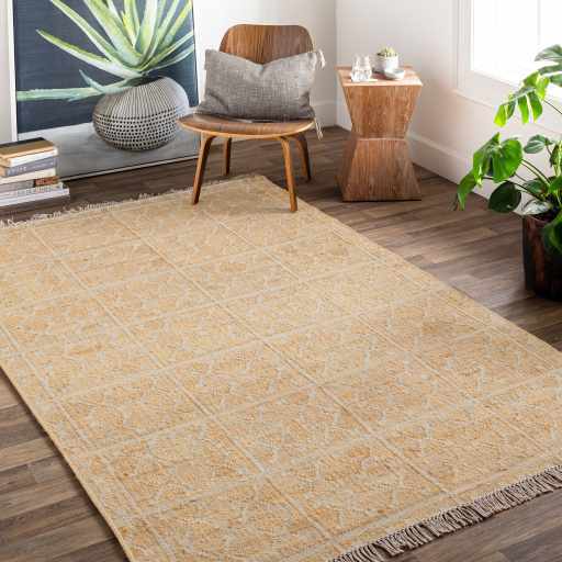 Hauteloom Rice RICE Cream Woven/Flatwoven Jute Rug