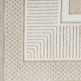 nourison glitz glz07 ivory rug