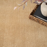 nourison plush cloud plc01 camel rug