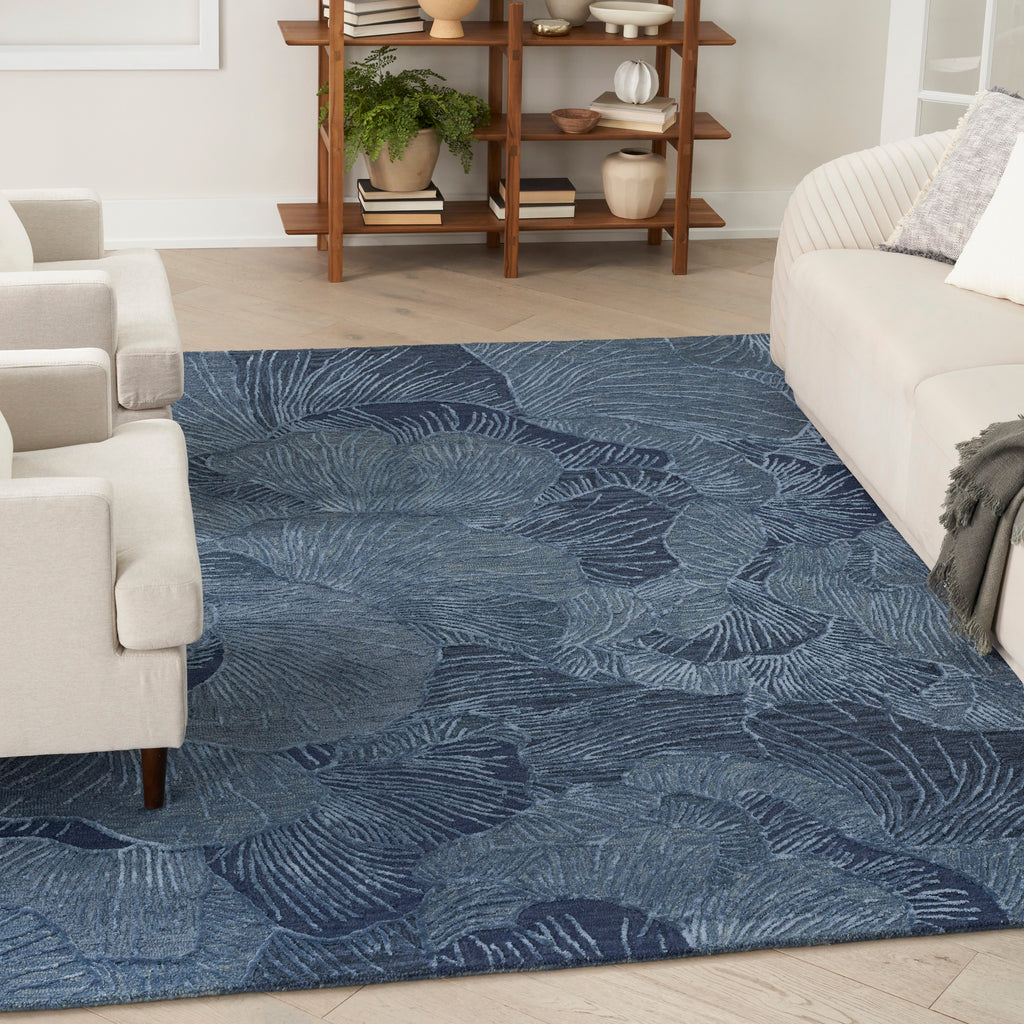 nourison avra avr01 blue rug