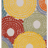 nourison aloha alh29 multicolor rug