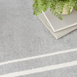 nourison nourison essentials nre02 grey ivory rug