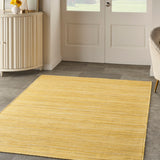 nourison interweave iwv01 yellow rug