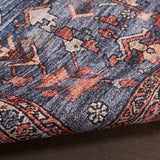 nourison grand washables grw02 navy brick rug
