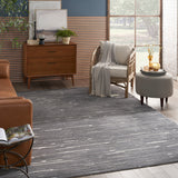 nourison care free caf04 grey rug