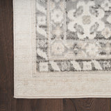 nourison serenity home srh01 ivory grey rug
