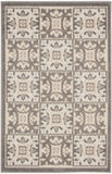 nourison aloha alh34 ivory grey rug