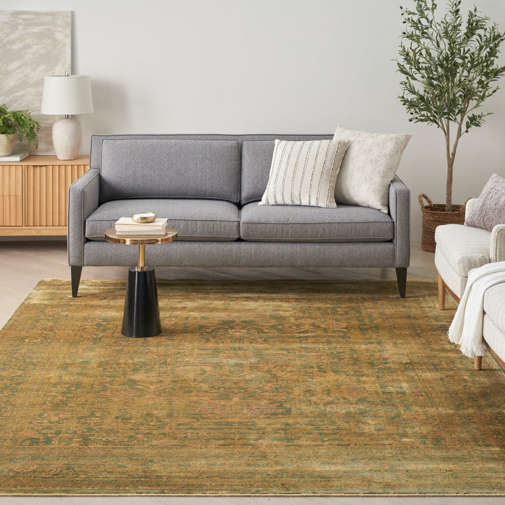 nourison luxurious lrs01 olive rug