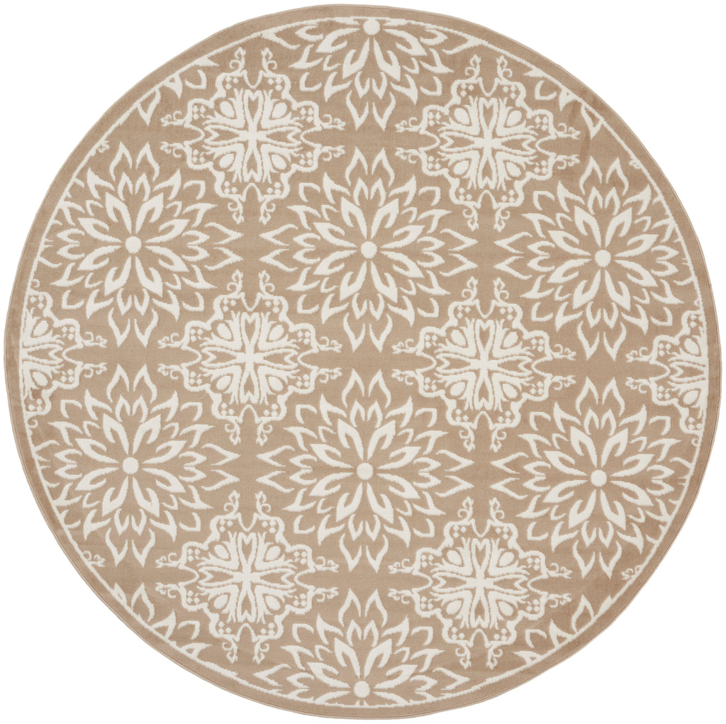 nourison jubilant jub06 taupe rug