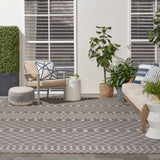 nourison positano pos02 charcoal rug