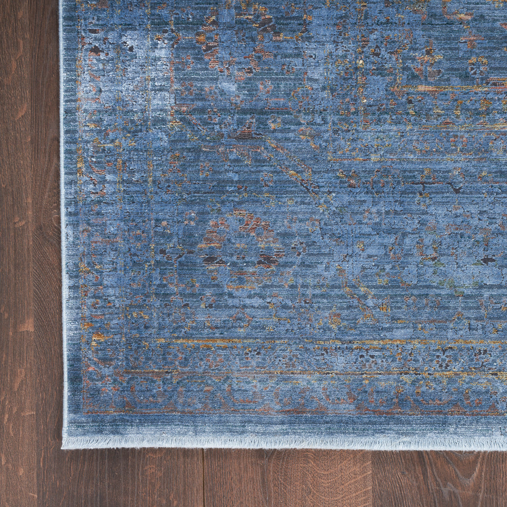 nourison luxurious lrs01 blue rug