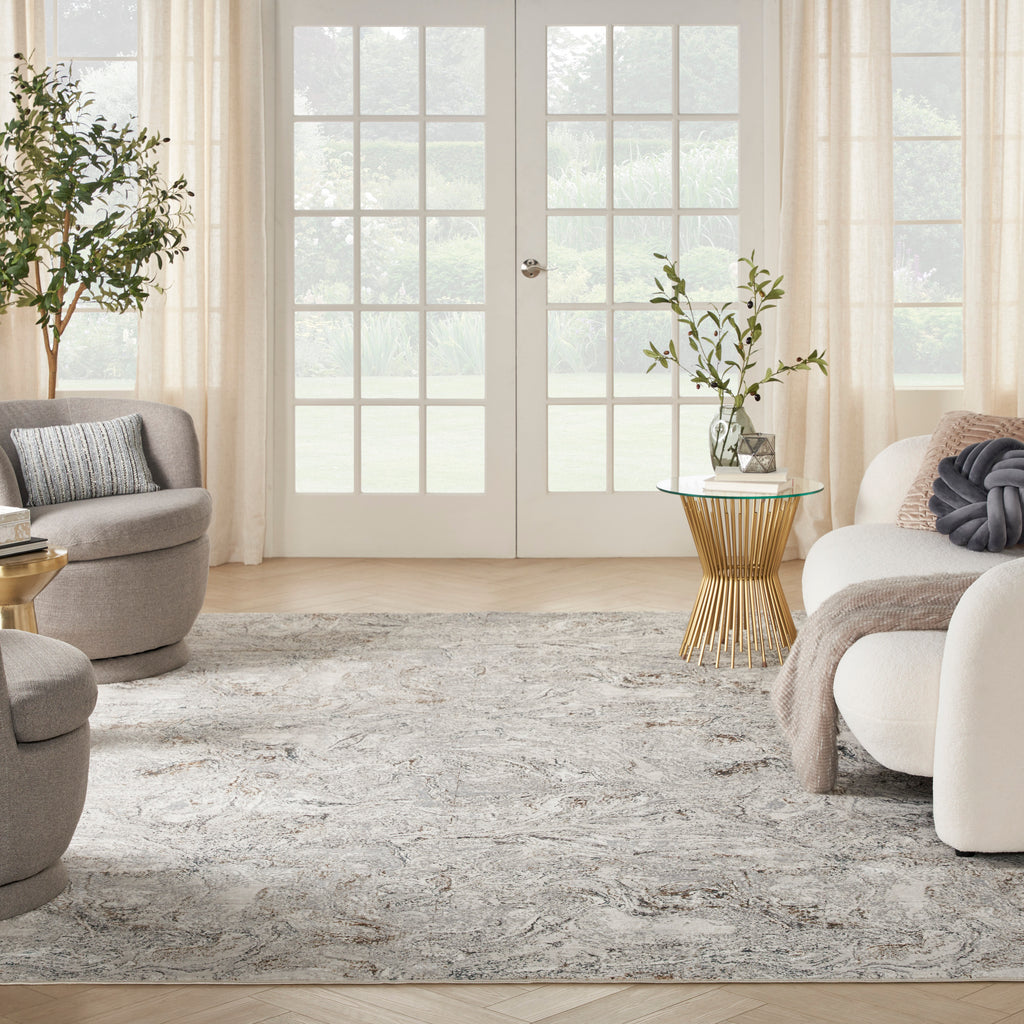 nourison glitz glz20 grey multicolor rug