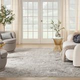nourison glitz glz20 grey multicolor rug