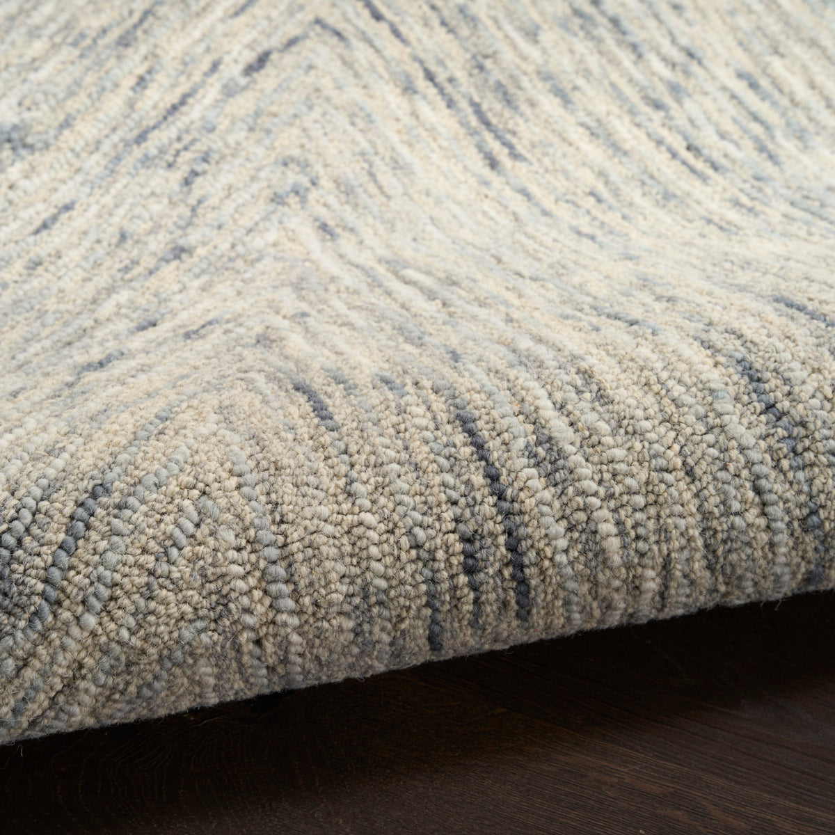 nourison pure angles ang01 grey rug