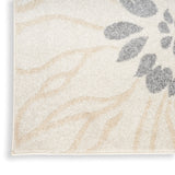 nourison passion psn17 ivory grey blue rug