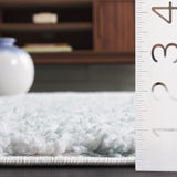 safavieh clearance rumi shag rms110j aqua rug