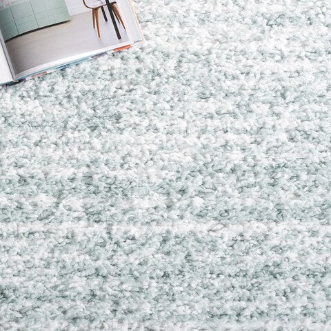 safavieh clearance rumi shag rms110j aqua rug