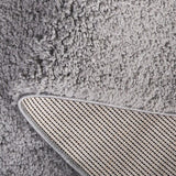 safavieh clearance rumi shag rms120g dark grey rug