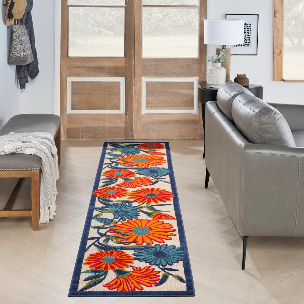 nourison aloha alh33 multicolor rug