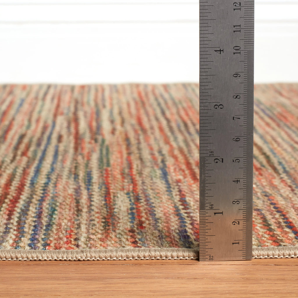dash albert clay da2322 multi machine washable polyester rug