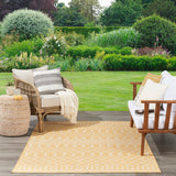 nourison positano pos02 yellow rug