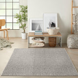 nourison natural texture ntx01 ivory grey rug
