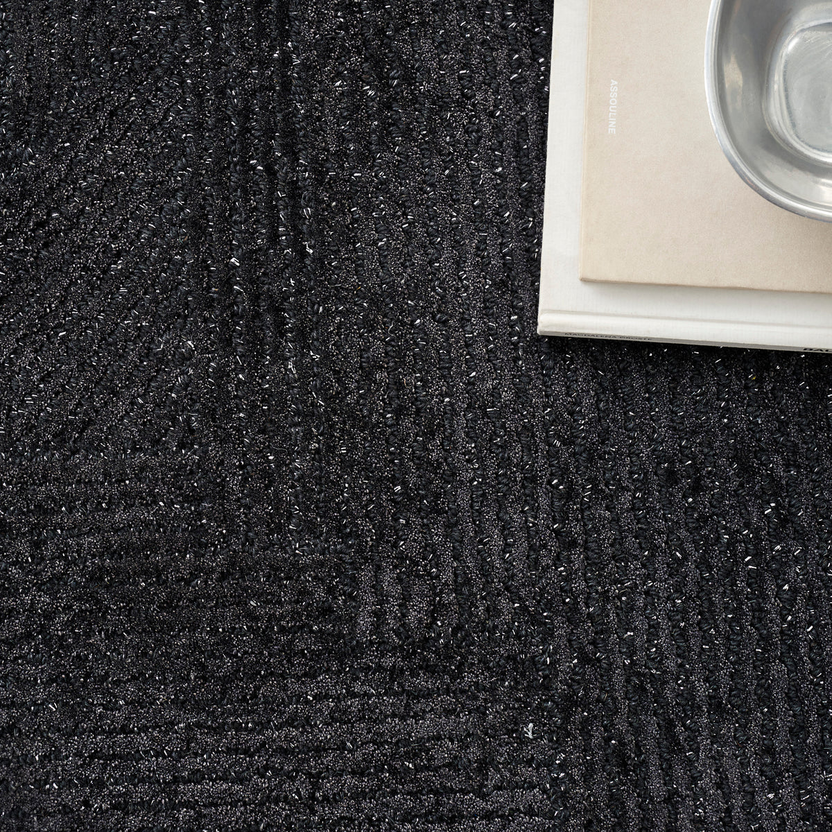nourison ma30 star smr01 black rug