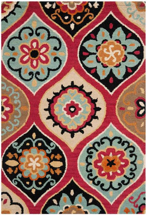 safavieh clearance roslyn ros415a multi blue rug