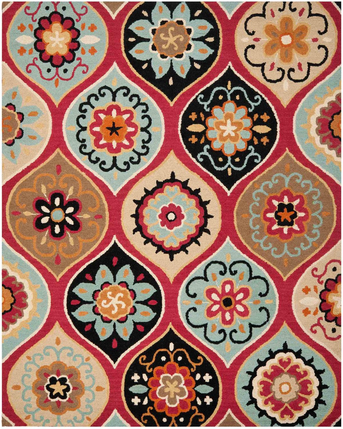 safavieh clearance roslyn ros415a multi blue rug