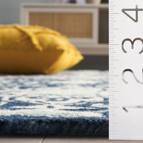 safavieh clearance roslyn ros603n navy rug