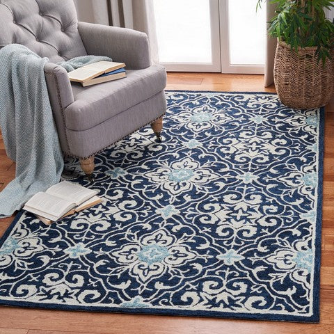 safavieh clearance roslyn ros603n navy rug