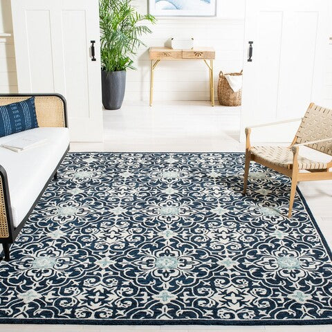 safavieh clearance roslyn ros603n navy rug