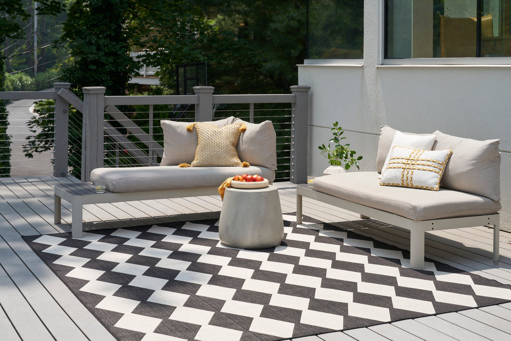 nourison positano pos04 black rug