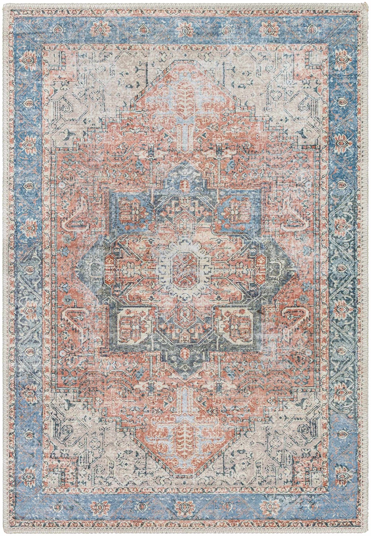Hauteloom Rosman ROSM Black Machine Made Chenille-Polyester Rug