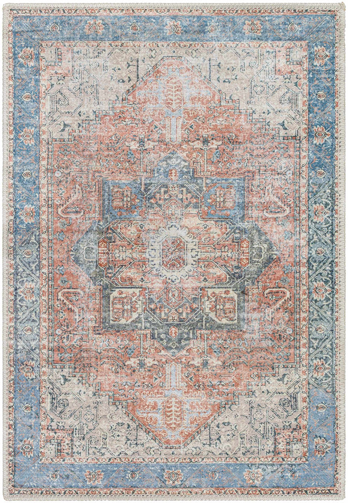 Hauteloom Rosman ROSM Black Machine Made Chenille-Polyester Rug