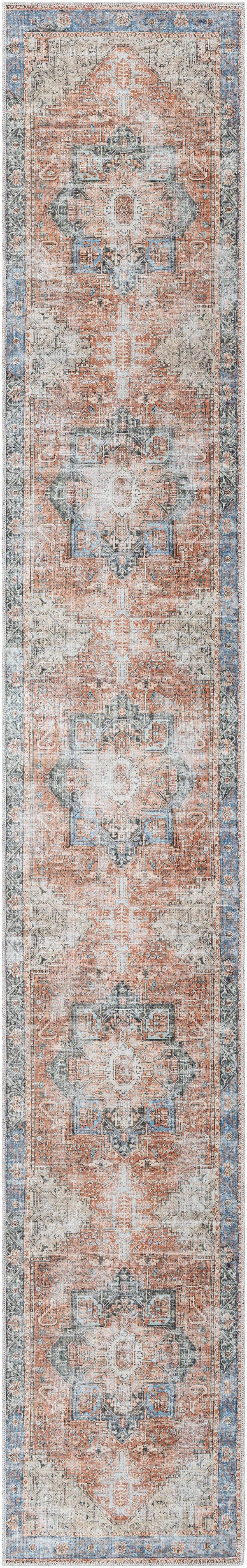 Hauteloom Rosman ROSM Black Machine Made Chenille-Polyester Rug