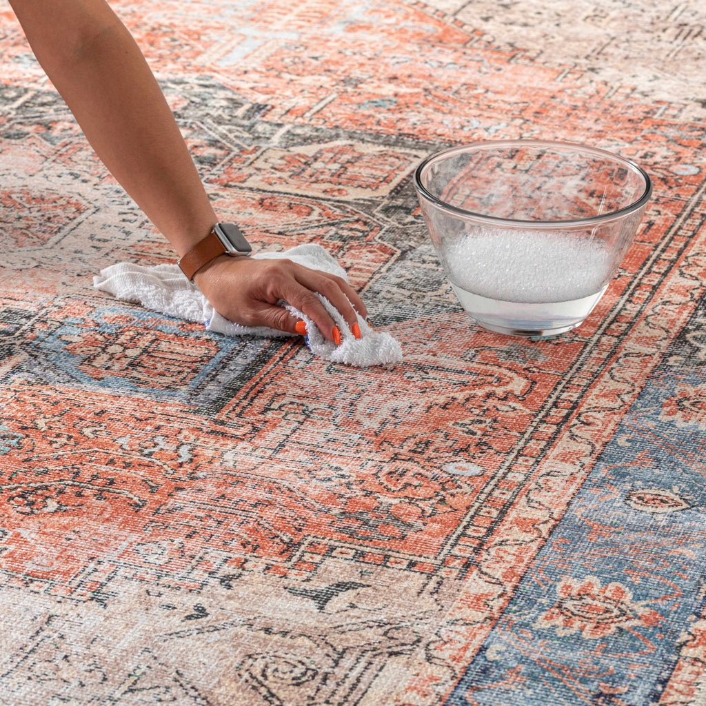 Hauteloom Rosman ROSM Black Machine Made Chenille-Polyester Rug