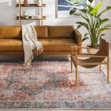 Hauteloom Rosman ROSM Black Machine Made Chenille-Polyester Rug