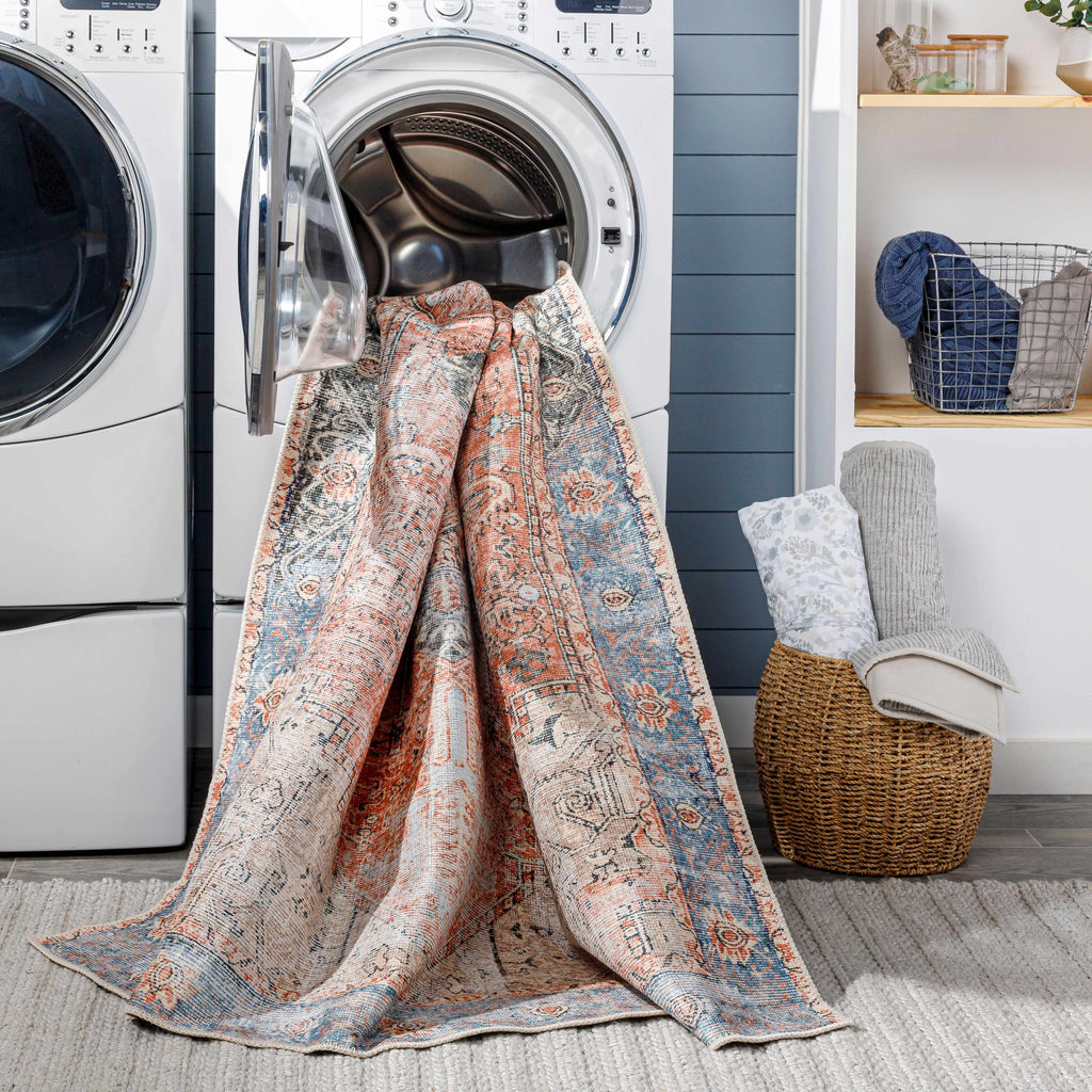 Hauteloom Rosman ROSM Black Machine Made Chenille-Polyester Rug
