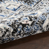 nourison passion psn03 black ivory rug