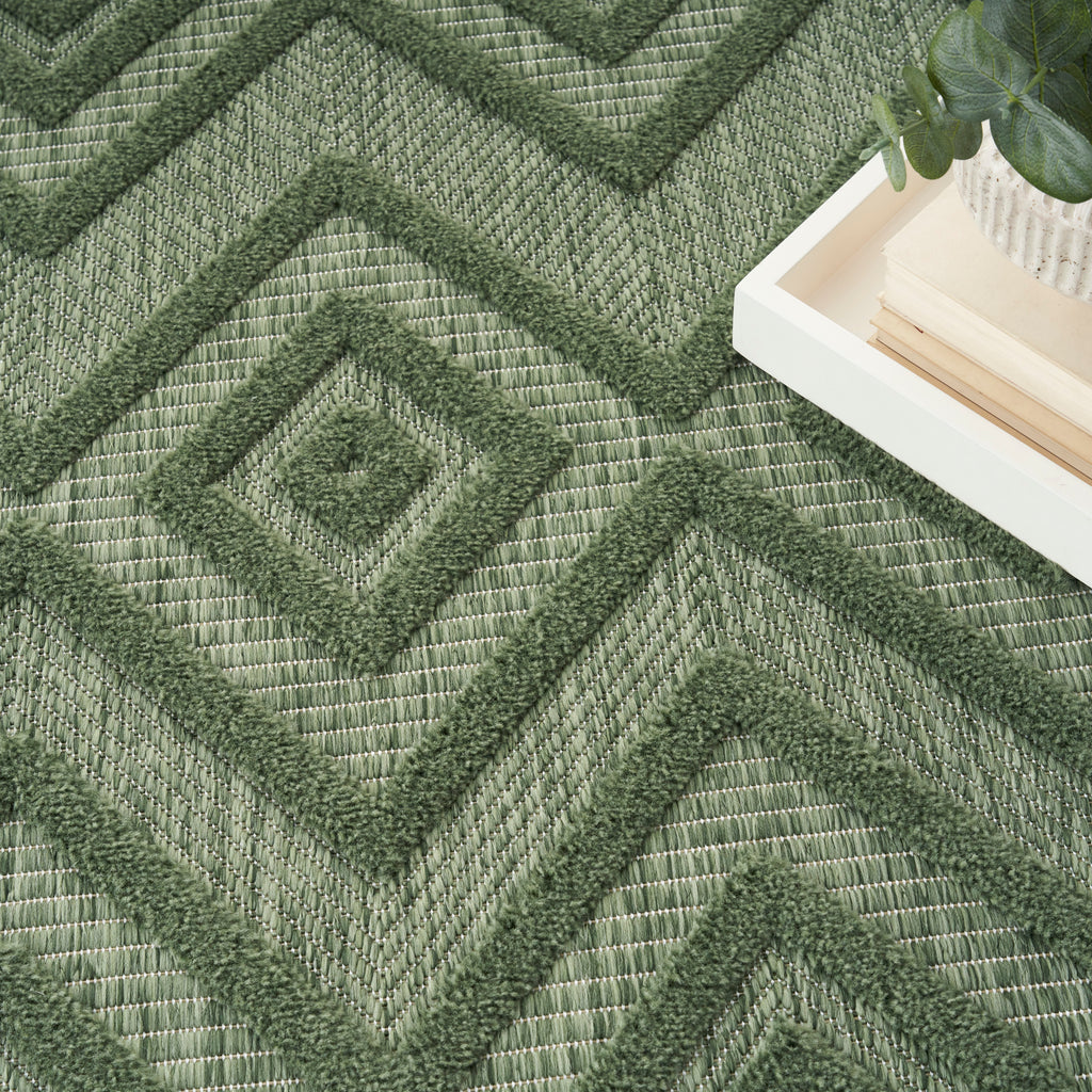 nourison versatile nrv01 green rug