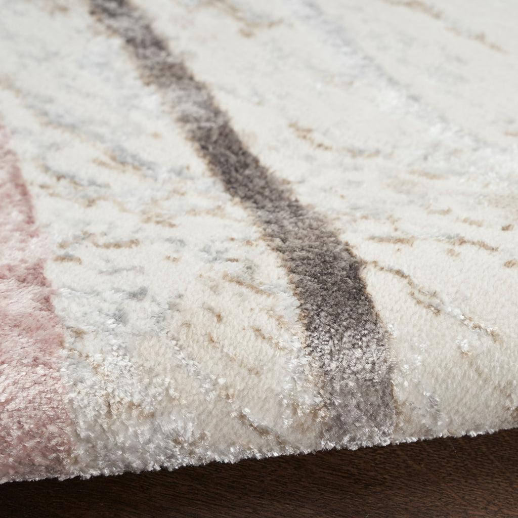 nourison glitz glz01 ivory multi rug