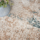 nourison glitz glz06 taupe multi rug