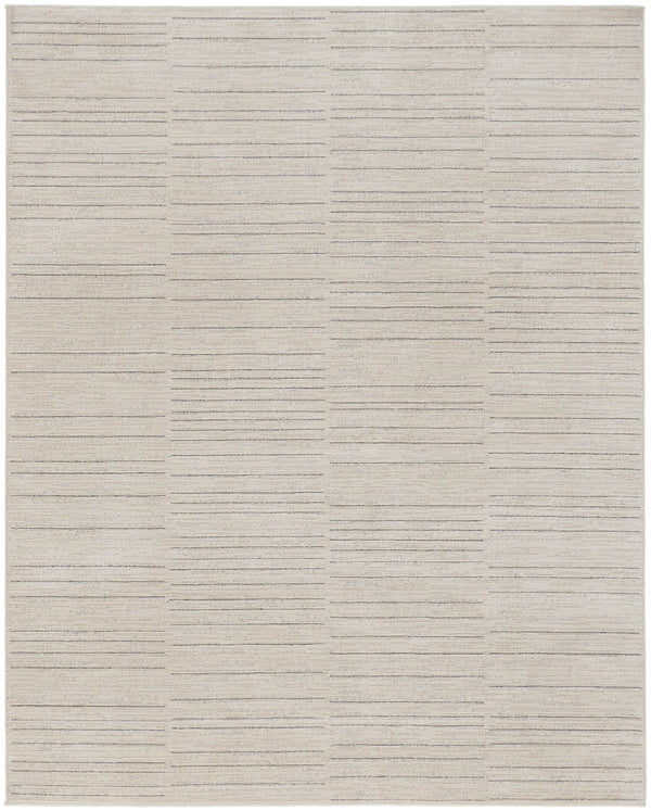 nourison andes and02 ivory grey rug