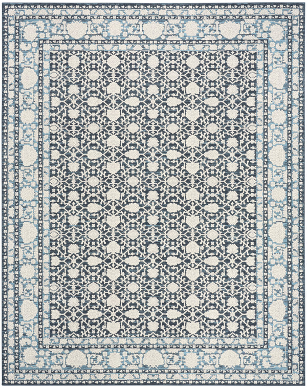 nourison grace gce01 blue rug